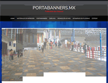 Tablet Screenshot of portabanners.mx